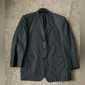 Manzini Uomo Men’s Suit 46R Dark Gray Excellent Condition!!!